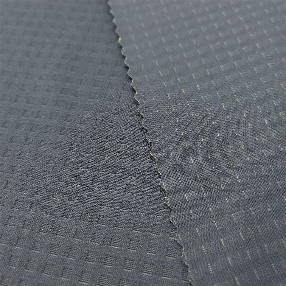 Nylon Spandex Windowpane Check Fabric suppliers